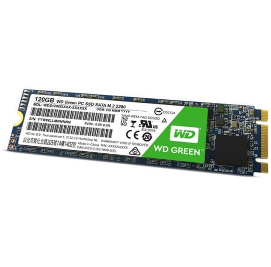 SSD 2 - WD Green SSD M.2 2280 - 120GB - WDS120G1G0B