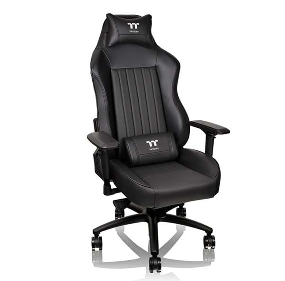 Pelituoli - Thermaltake Ttesports X-Comfort Premium 500 Pelituoli - Musta - PU Nahka - Jopa 150 kg - GC-XCS-BBLFDL-01