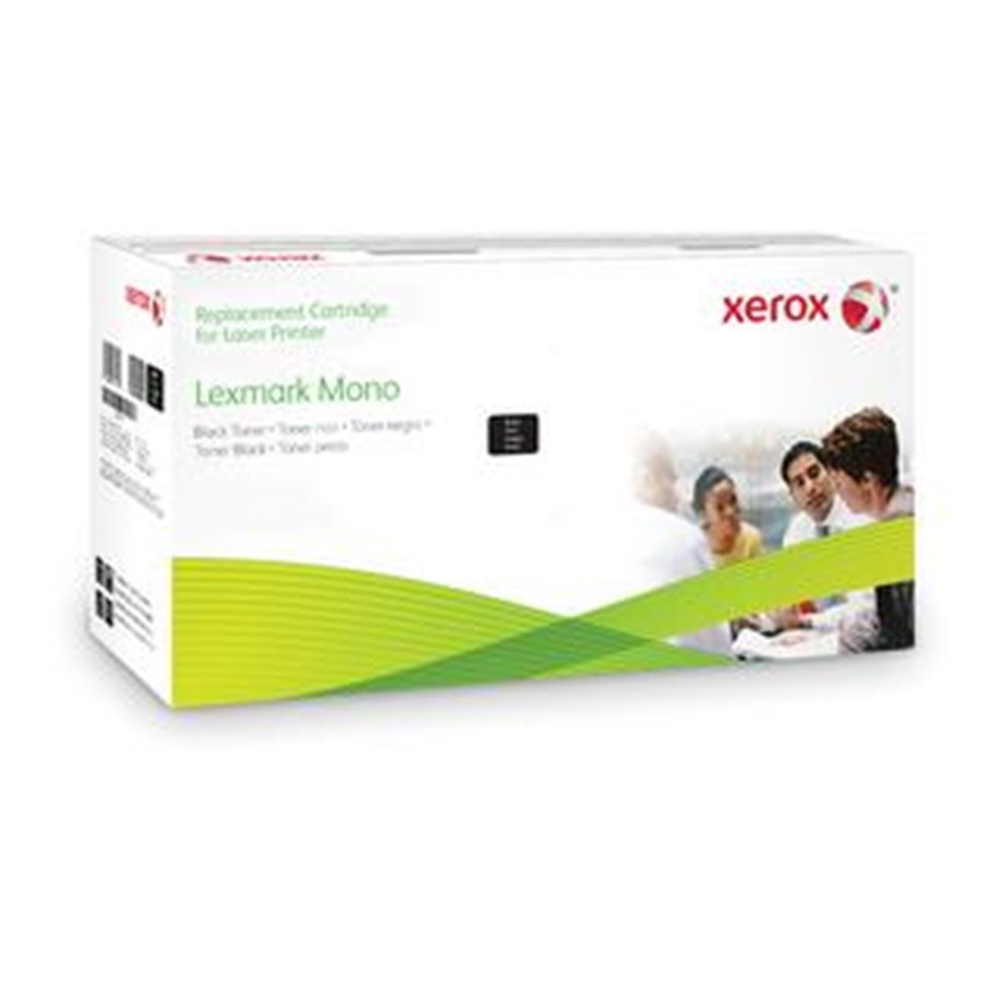 Mustepatruunat, värikasetit ja lisävarusteet - Xerox Mustepatruuna/Ext High Yld f Lexmark MS410 BK - 006R03392