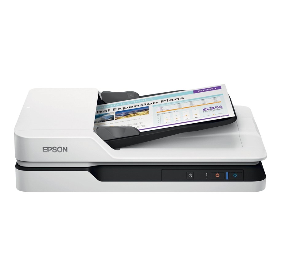 Skannerit - Epson Työvoima DS-1630 tasoskanneri dokumenteille - B11B239401