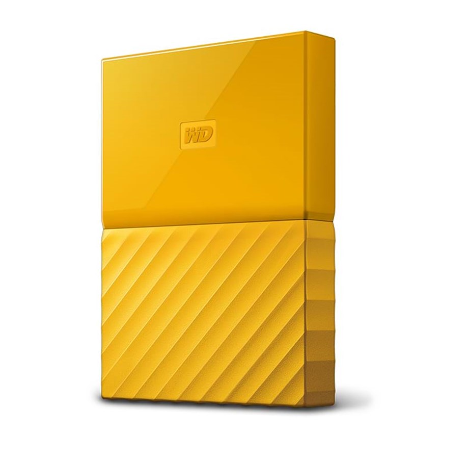 Kovalevyt - ulkoiset - WD My Passport (NEW) Yellow BYNN0010BYL - Ulkoiset kovalevyt - 1TB - Keltainen - WDBYNN0010BYL-WESN