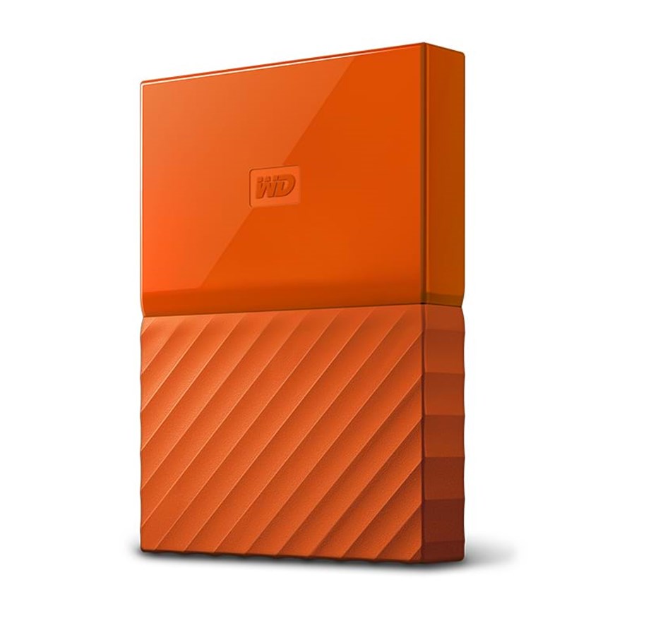 Kovalevyt - ulkoiset - WD My Passport (NEW) Orange BYNN0010BOR - Ulkoiset kovalevyt - 1TB - oranssi - WDBYNN0010BOR-WESN