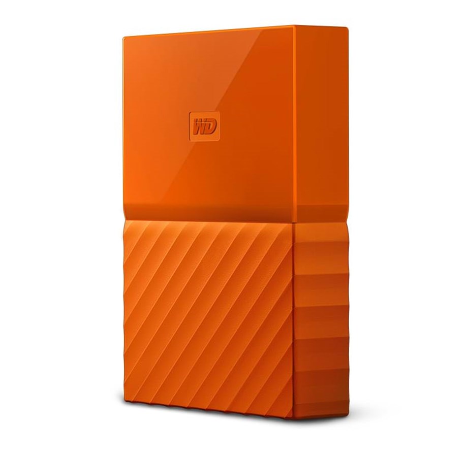 Kovalevyt - ulkoiset - WD My Passport (NEW) Orange BYFT0020BOR - Ulkoiset kovalevyt - 2TB - oranssi - WDBYFT0020BOR-WESN