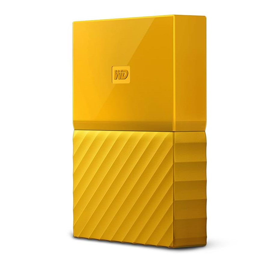 Kovalevyt - ulkoiset - WD My Passport (NEW) Yellow BYFT0040BYL - Ulkoiset kovalevyt - 4TB - Keltainen - WDBYFT0040BYL-WESN