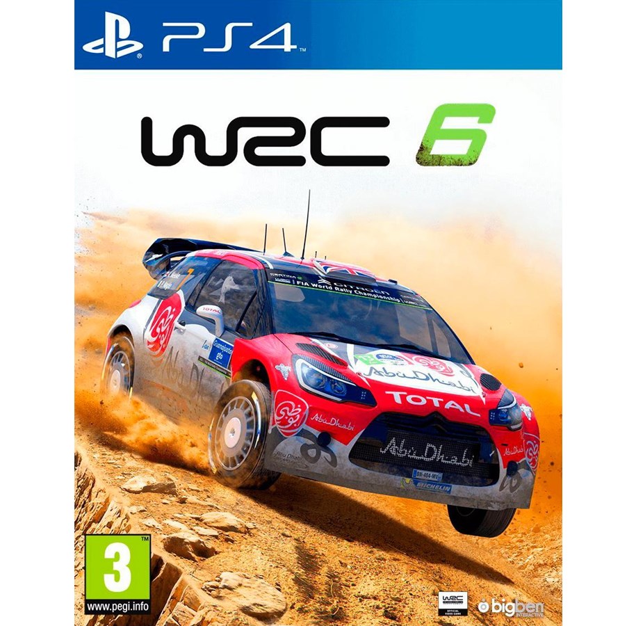Pelit - WRC 6: World Rally Championship - Sony PlayStation 4 - 12 - Kilpa-ajo - 3499550351385
