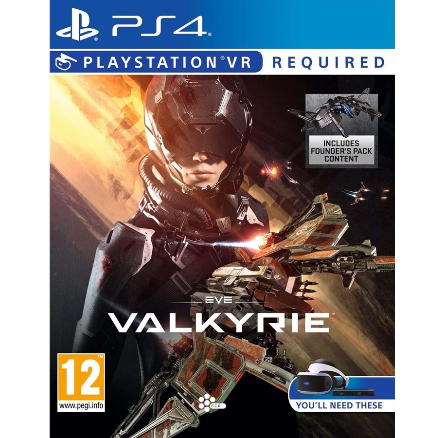 Pelit - EVE: Valkyrie (VR) - Sony PlayStation 4 - Virtuaalitodellisuus - 711719867951