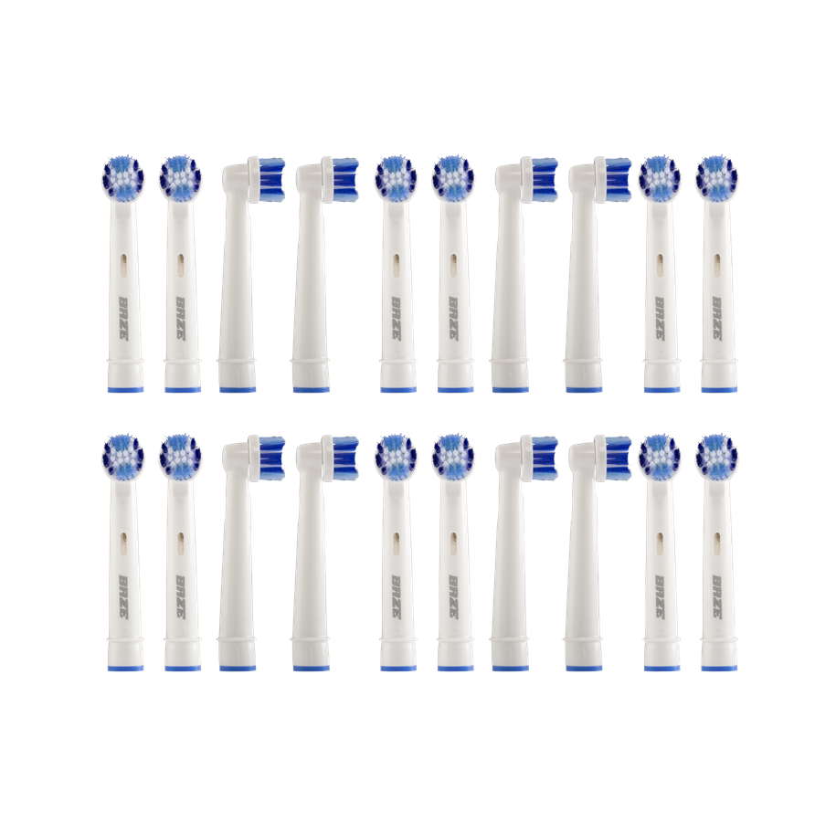 Sähköhammasharjat - Baze Hammasharjan vaihtopäät Soft 20pack - ETH-20B-20