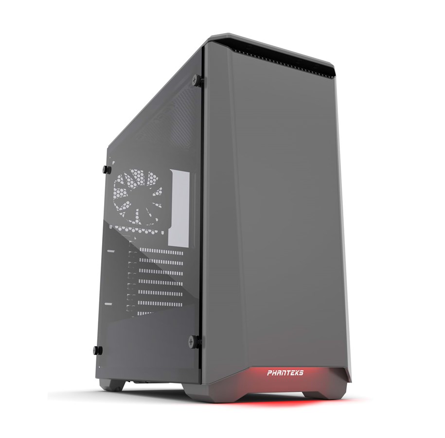 Kotelot - Phanteks Eclipse P400S Tempered Glass - Anthracite - Kotelot - Miditower - Harmaa - PH-EC416PSTG_AG