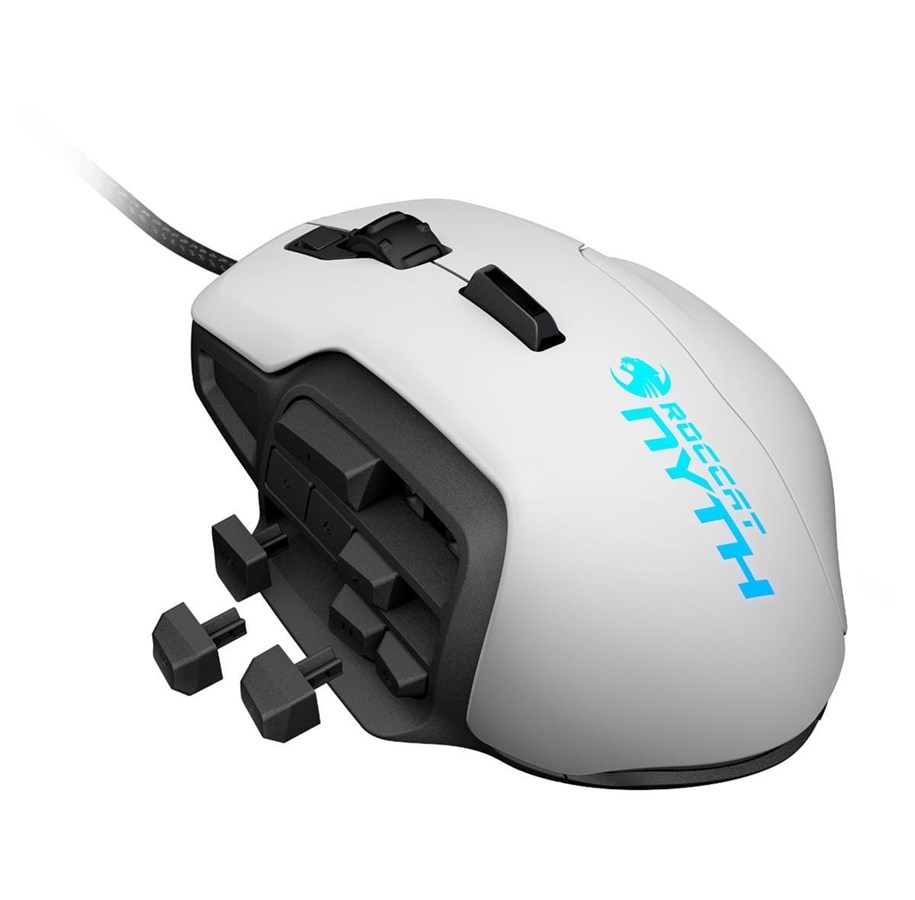 Hiiret - ROCCAT Nyth Modular MMO White - Pelihiiri - Laser - 18 painiketta - Valkoinen - ROC-11-901
