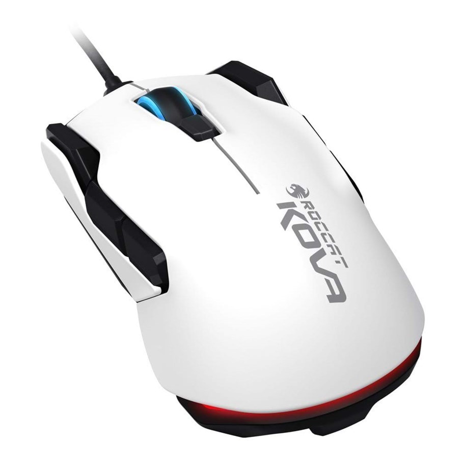 Hiiret - ROCCAT KOVA 2016 RGB White - Pelihiiri - Optinen - 12 painiketta - Valkoinen - ROC-11-503