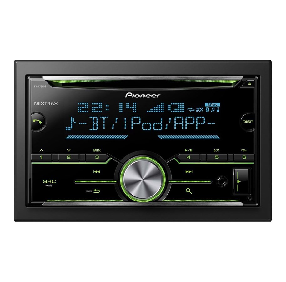 Autostereot - Pioneer FH X730BT - Autoradion - FH-X730BT