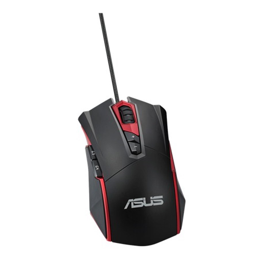 Hiiret - ASUS Espada GT200 Gaming - Pelihiiri - Optinen - 6 painiketta - Musta - 90XB03E0-BMU000