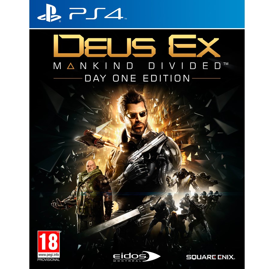 Pelit - Deus Ex: Mankind Divided - Sony PlayStation 4 - Toiminta - 5021290068995