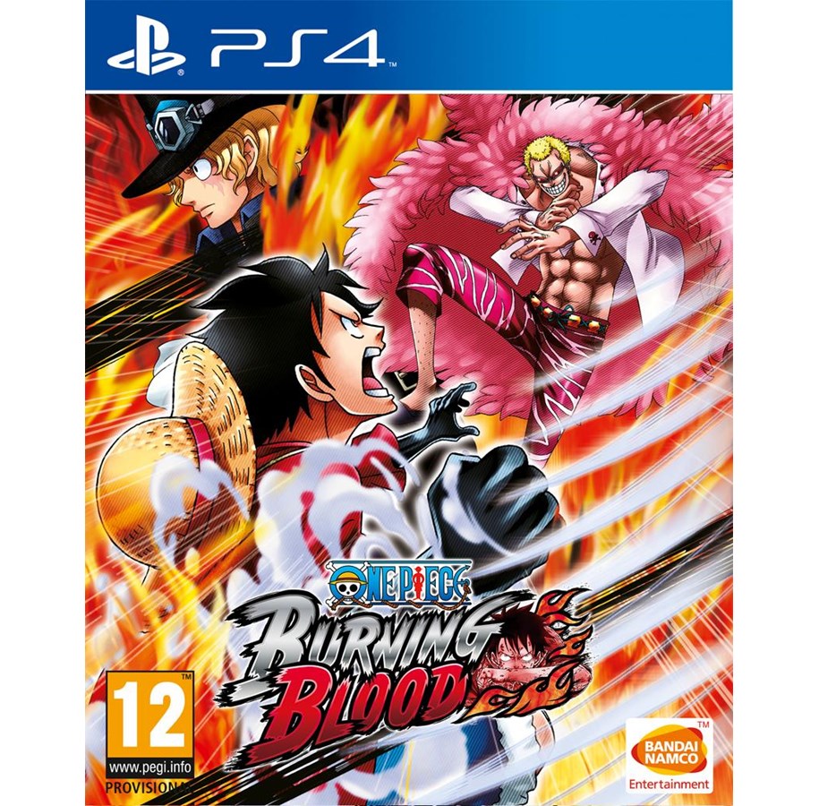 Pelit - One Piece: Burning Blood - Sony PlayStation 4 - Taistelu - 3391891988001