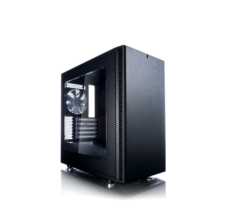 Kotelot - Fractal Design Define Mini C Window - Kotelot - Miditower - Musta - FD-CA-DEF-MINI-C-BK-W