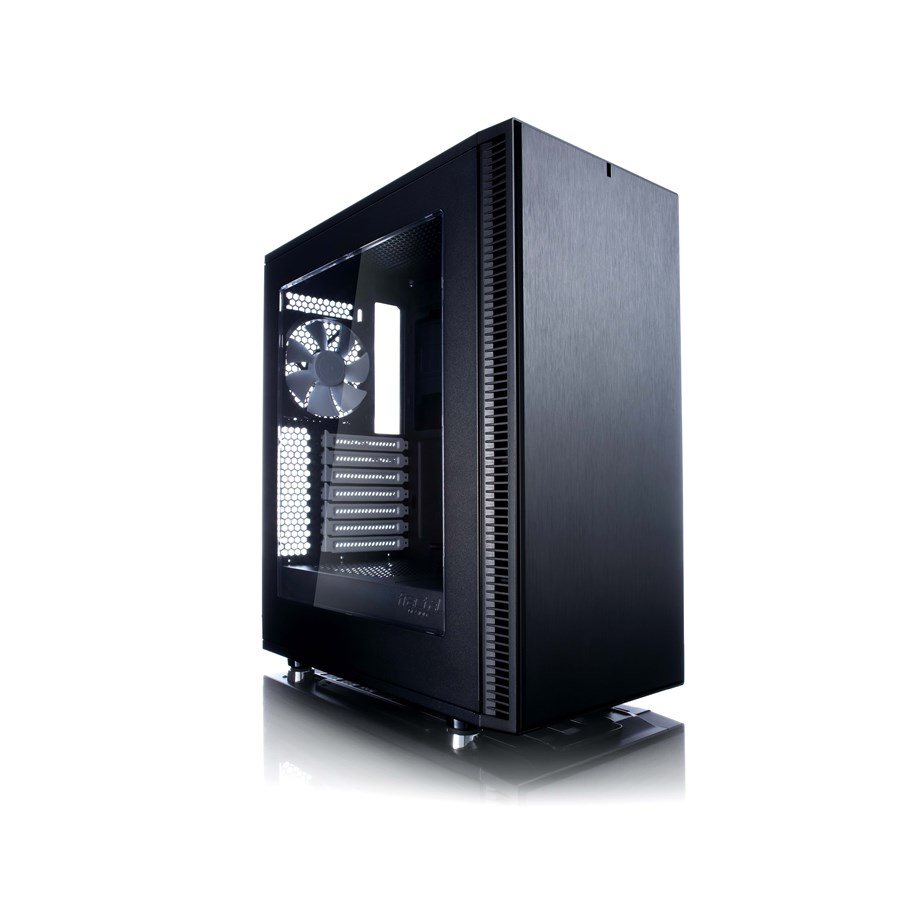 Kotelot - Fractal Design Define C Window - Kotelot - Miditower - Musta - FD-CA-DEF-C-BK-W