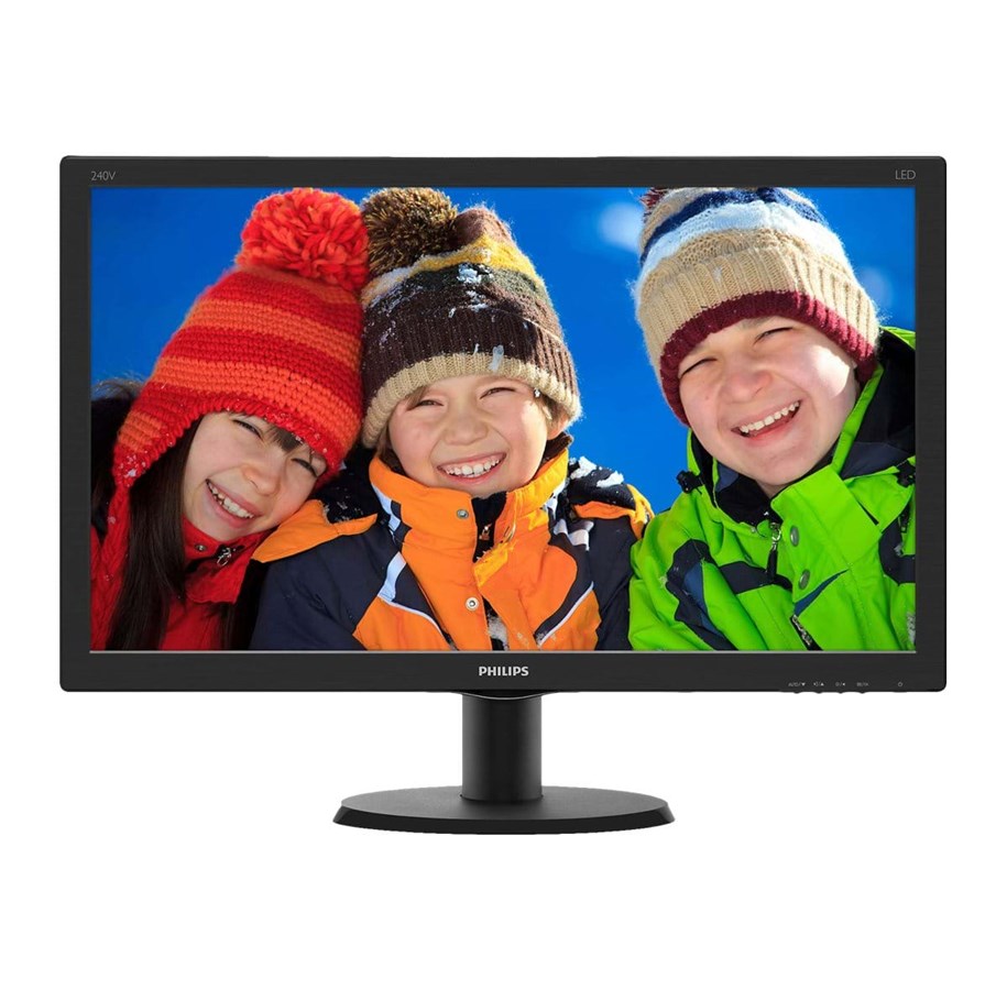 Näyttö - 24" Philips V-line 240V5QDAB - 240V5QDAB/00