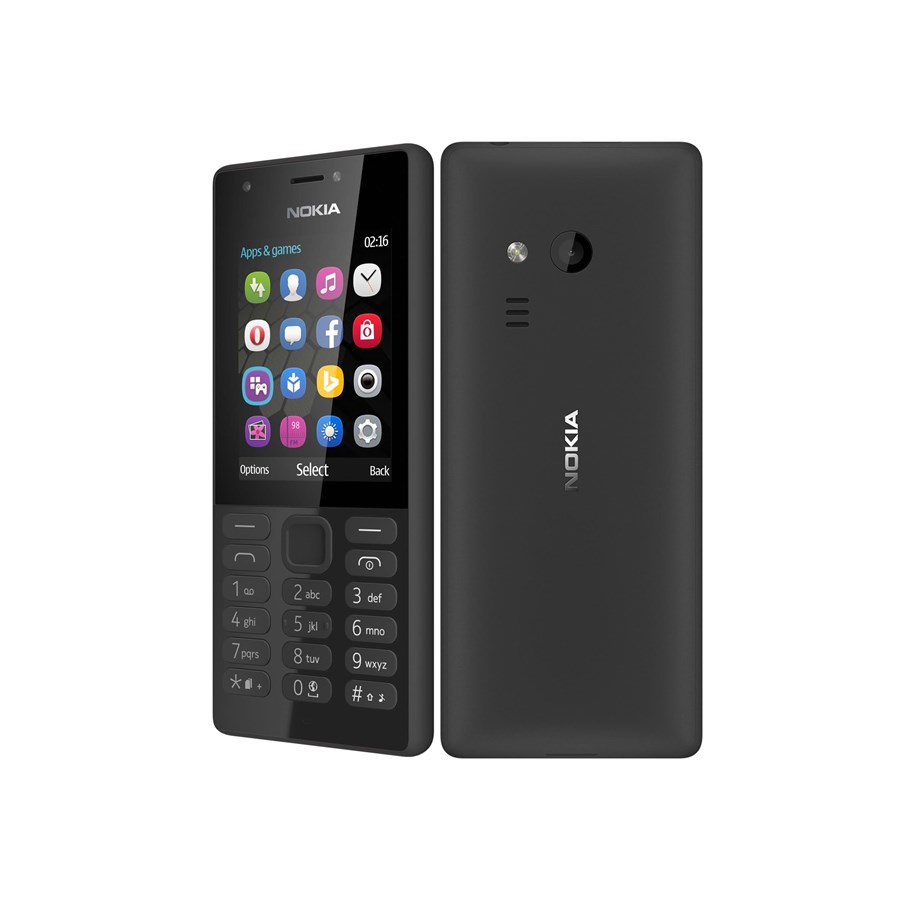 Puhelimet - Nokia 216 - Black (Dual SIM) - A00027901