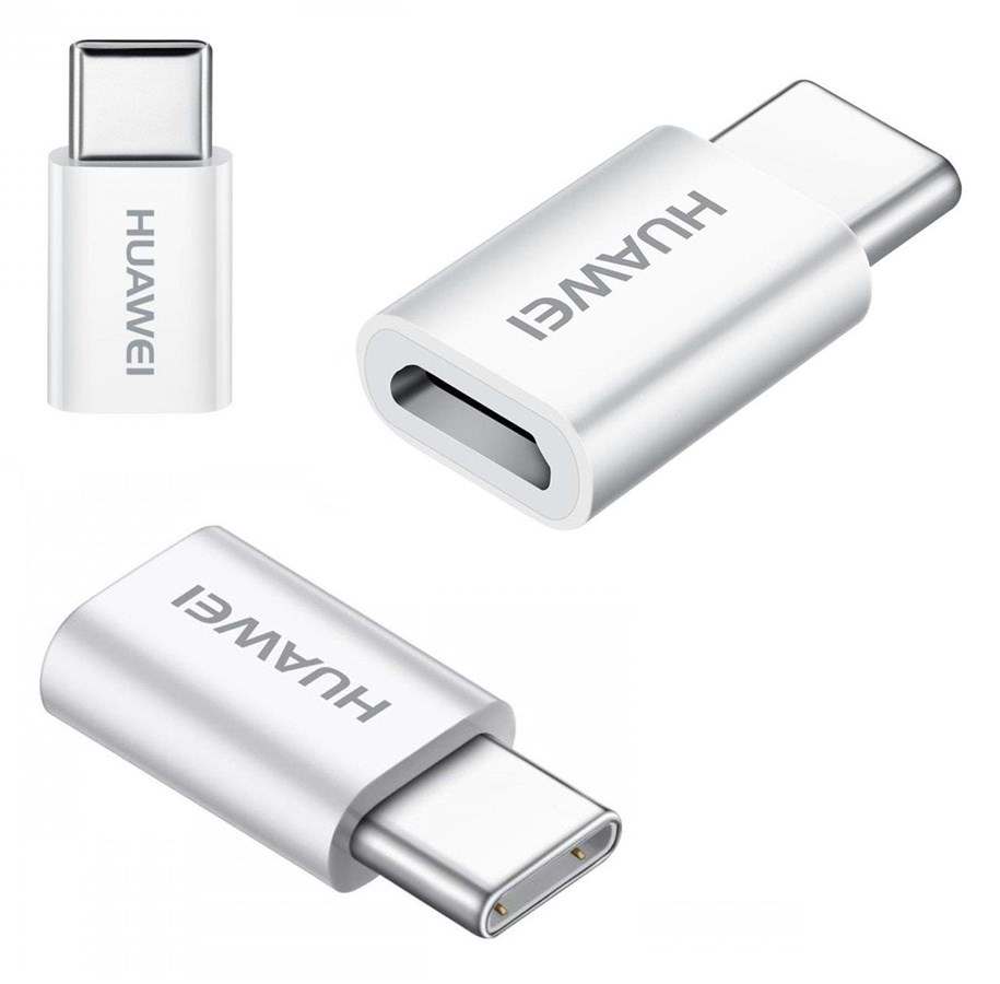 USB kaapelit - Huawei AP52 Adapter USB Type-C 5V2A - Valkoinen - 04071259