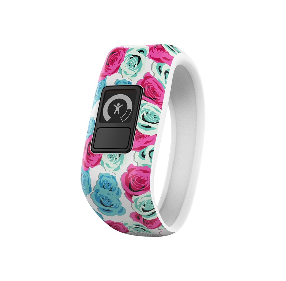Älykellot, Urheilukellot & Aktiivisuusrannekkeet - Garmin Vívofit jr - Real Flower - 010-01634-22