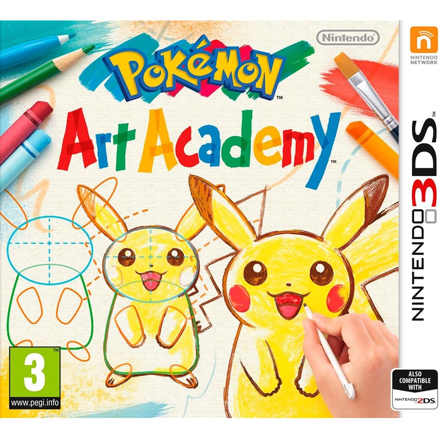 Pelit - Pokemon Art Academy - Nintendo 3DS - Viihde - 045496525750