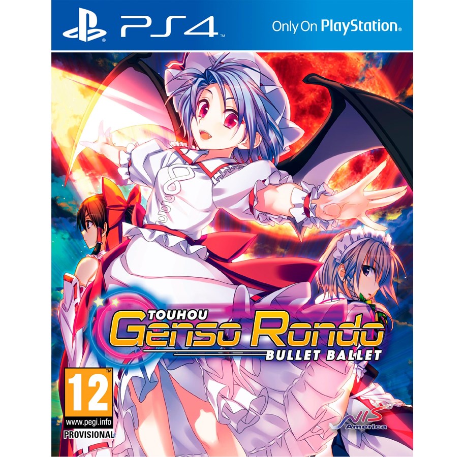 Pelit - Touhou Genso Rondo: Bullet Ballet - Sony PlayStation 4 - Toiminta - 0813633017686