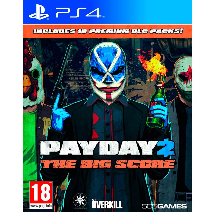 Pelit - Payday 2: The Big Score - Sony PlayStation 4 - FPS - 8023171038049