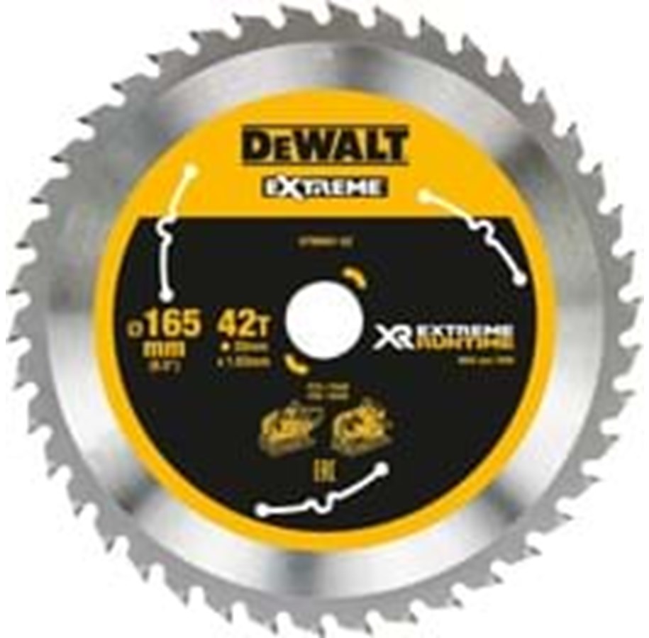 Pyörösahat - Dewalt Dewa Kreissaegebl. Akku 165/20mm DT99561 - DT99561-QZ