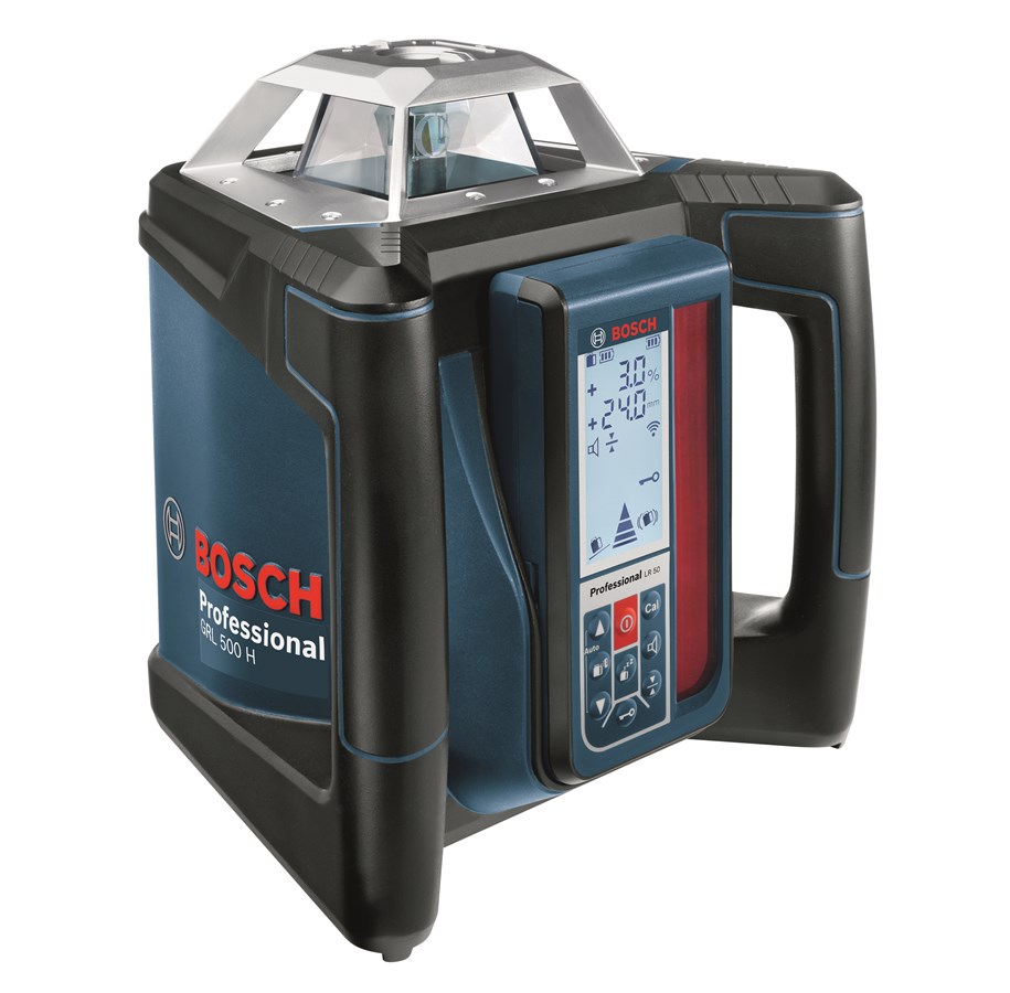 Mittaustyökalut - Bosch GRL 500 H + LR 50 - 0601061A00