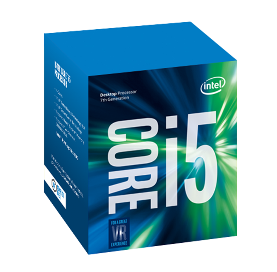 CPU - Intel Core i5-7500 Kaby Lake CPU - 4 ydintä - 3.4 GHz - Intel LGA1151 - Intel Boxed (jäähdyttimen kanssa) - BX80677I57500