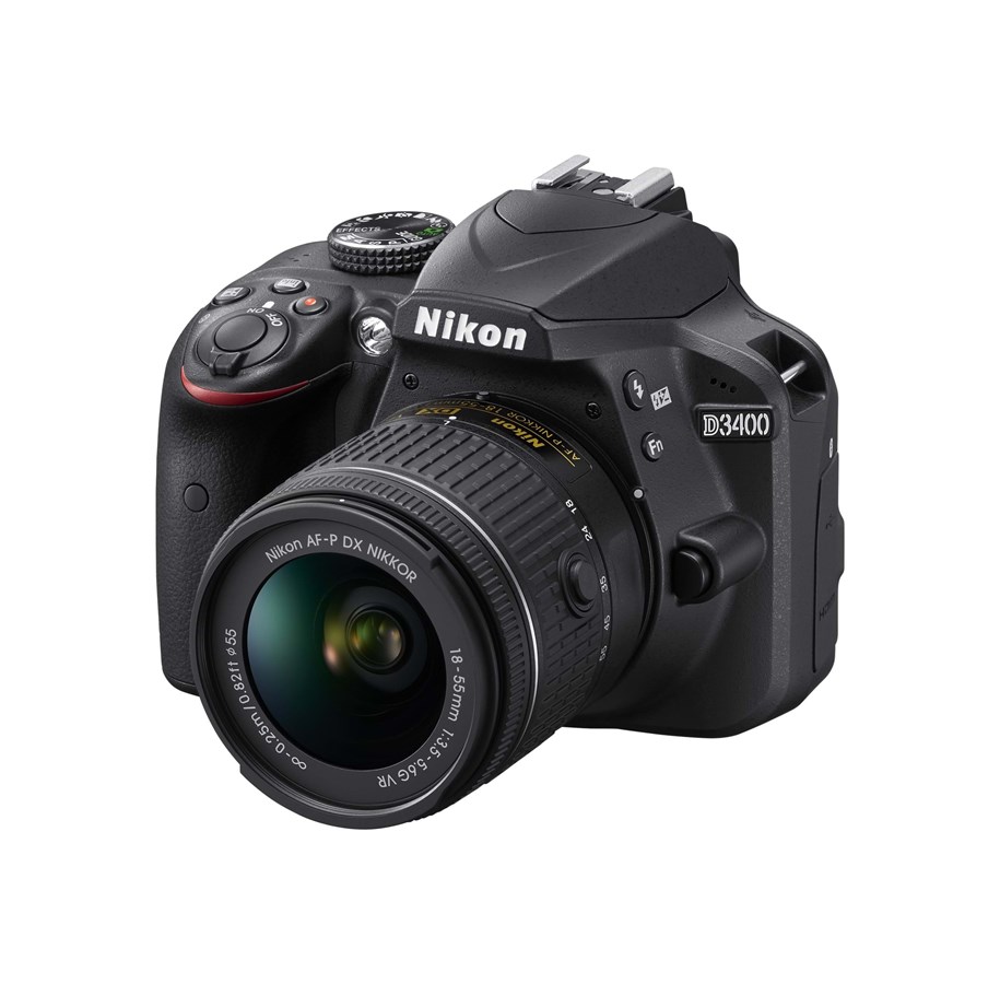 Kamerat - Nikon D3400 18-55mm VR - Black - VBA490K001
