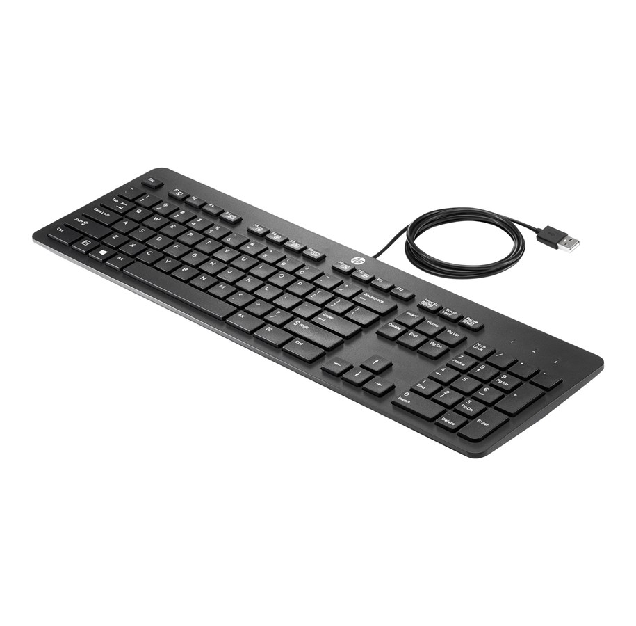 Näppäimistöt - HP Business Slim - US Layout - Näppäimistö - Englanti - Musta - N3R87AA#ABB