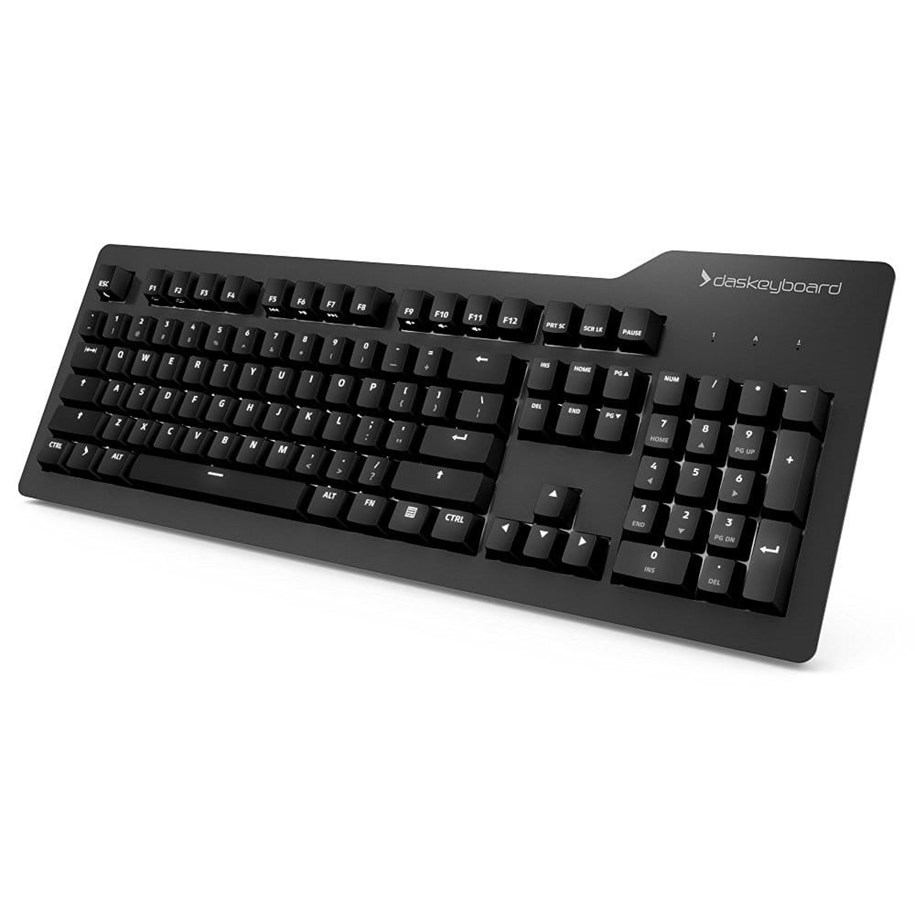 Näppäimistöt - Das Keyboard Prime 13 MX Brown - Pohjoismainen - Pelinäppäimistö - Pohjoismainen - Musta - DKP13-PRMXT00-NO