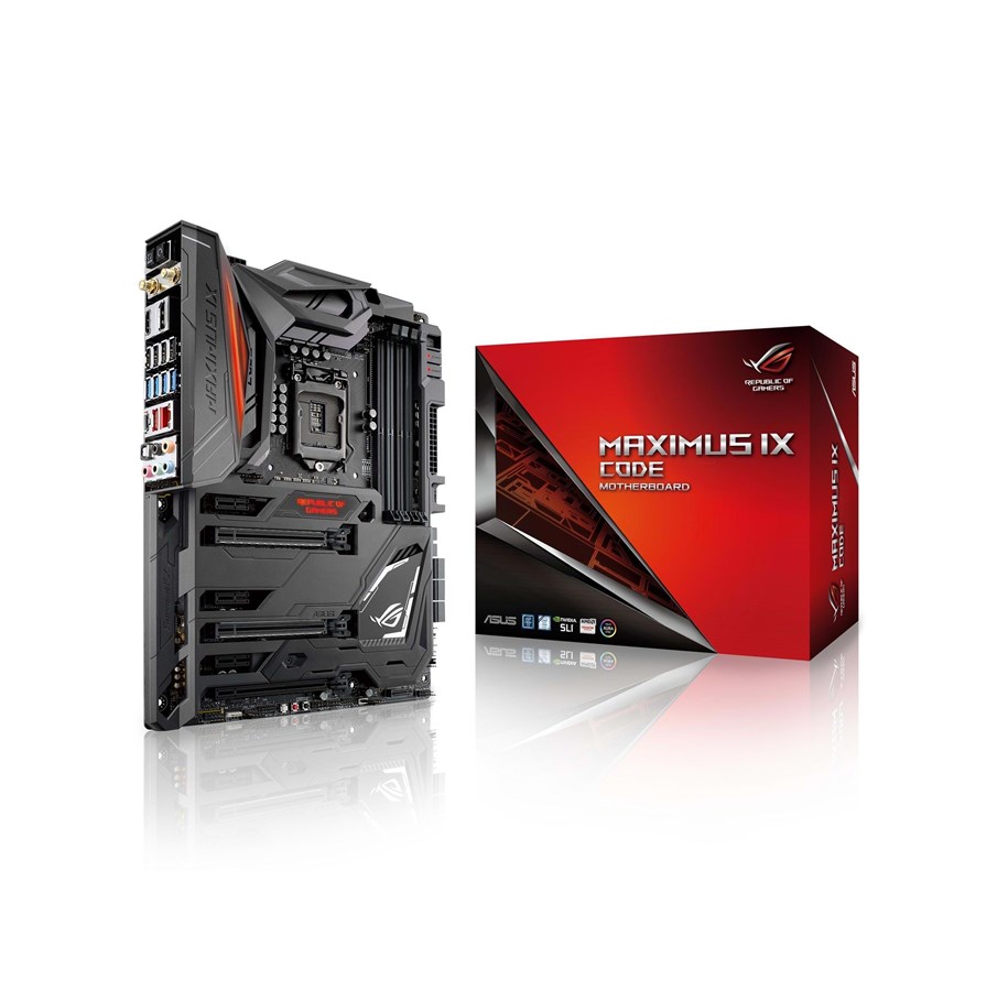 Emolevy - ASUS ROG MAXIMUS IX CODE Emolevy - Intel Z270 - Intel LGA1151 socket - DDR4 RAM - ATX - 90MB0SE0-M0EAY0