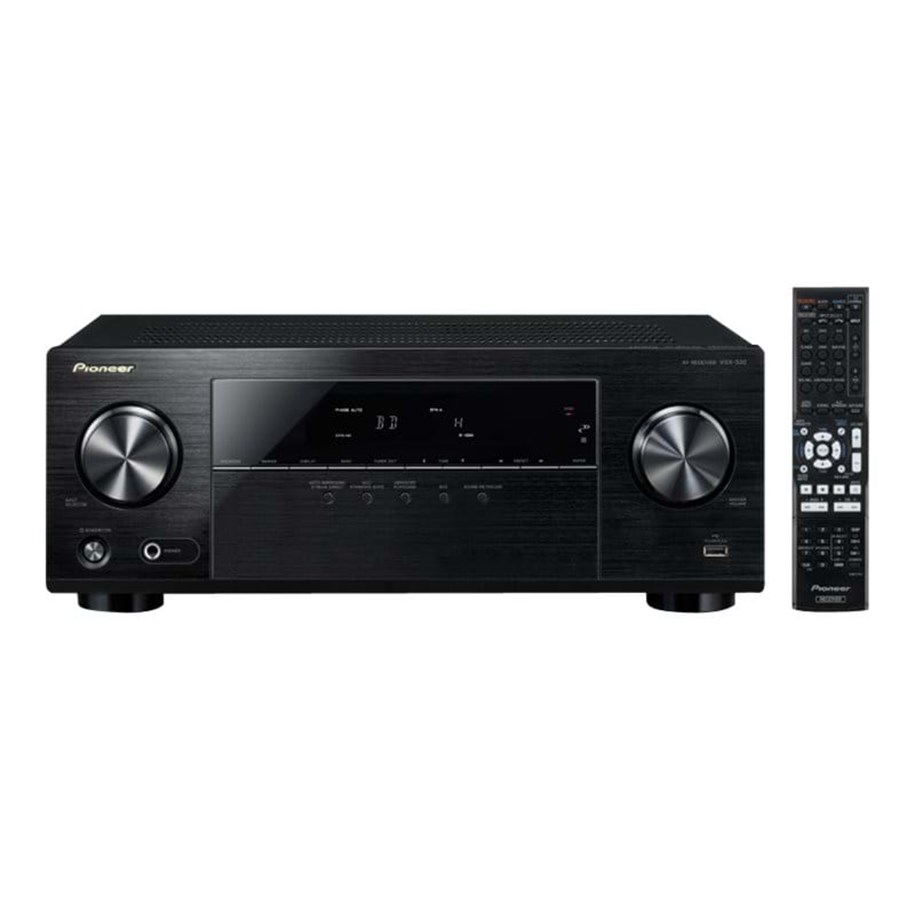 HiFi - AV-vastaanotin / Vahvistin - Pioneer VSX-330-K - AV-vastaanotin - 5.1-kanavainen - Musta - VSX-330-K