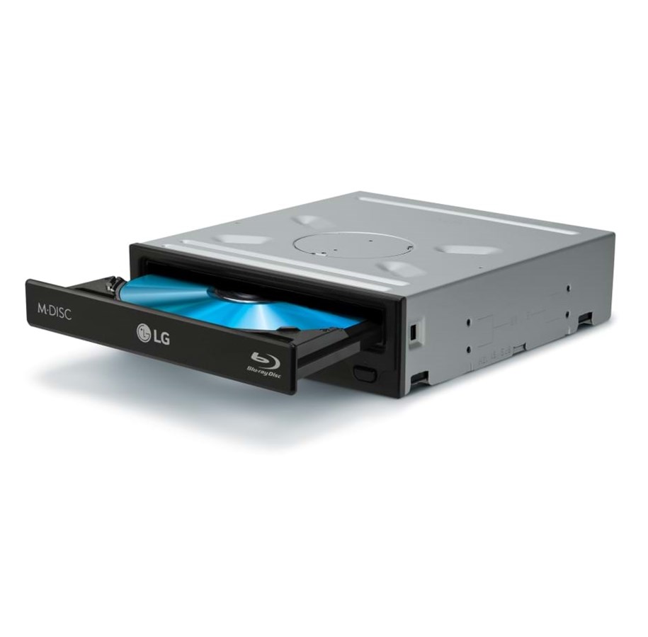 Optiset asemat (DVD / BR / Floppy) - LG CH12NS40 - Retail - Bluray-ROM (Lukija) - Serial ATA - Musta - CH12NS40.AUAR10B