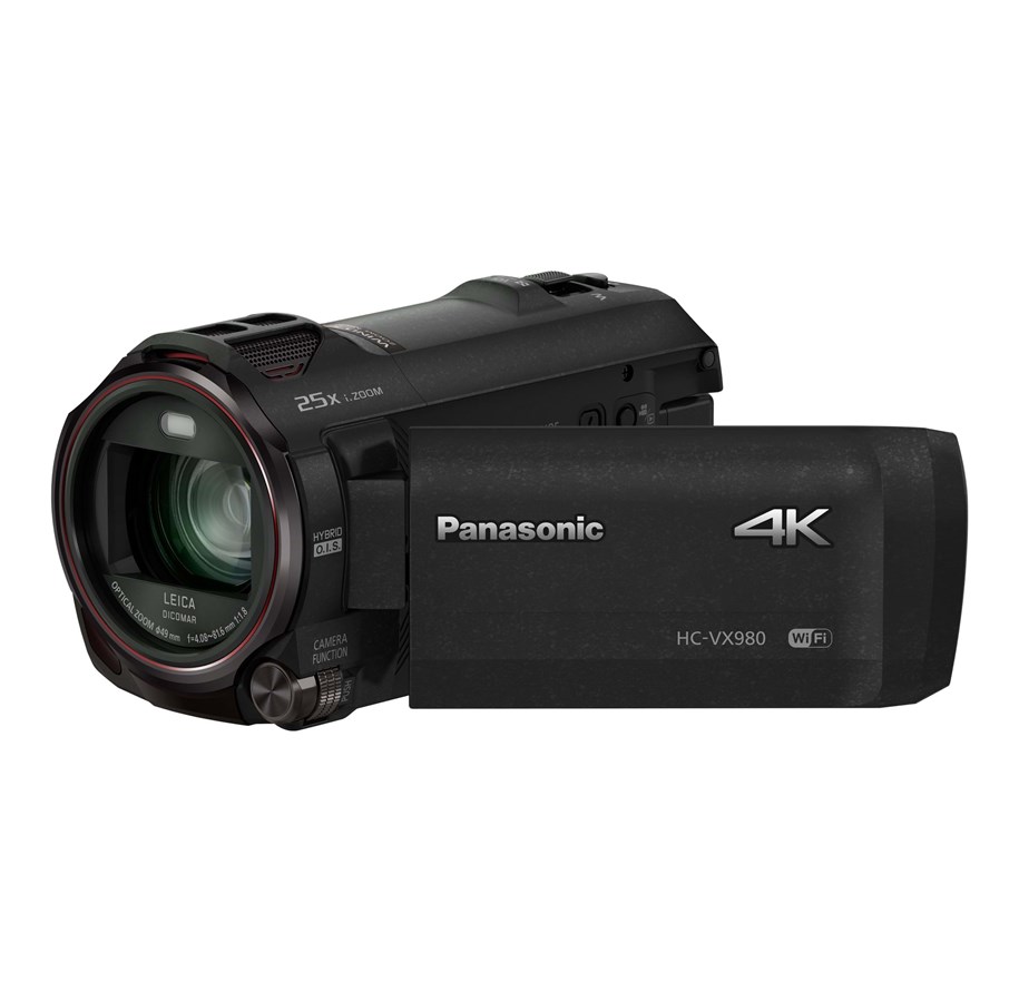 Videokamerat - Panasonic HC-VX980 4K - HC-VX980EG-K