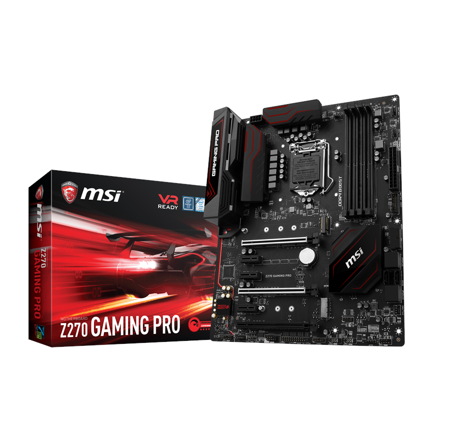 Emolevy - MSI Z270 GAMING PRO Emolevy - Intel Z270 - Intel LGA1151 socket - DDR4 RAM - ATX - Z270 GAMING PRO