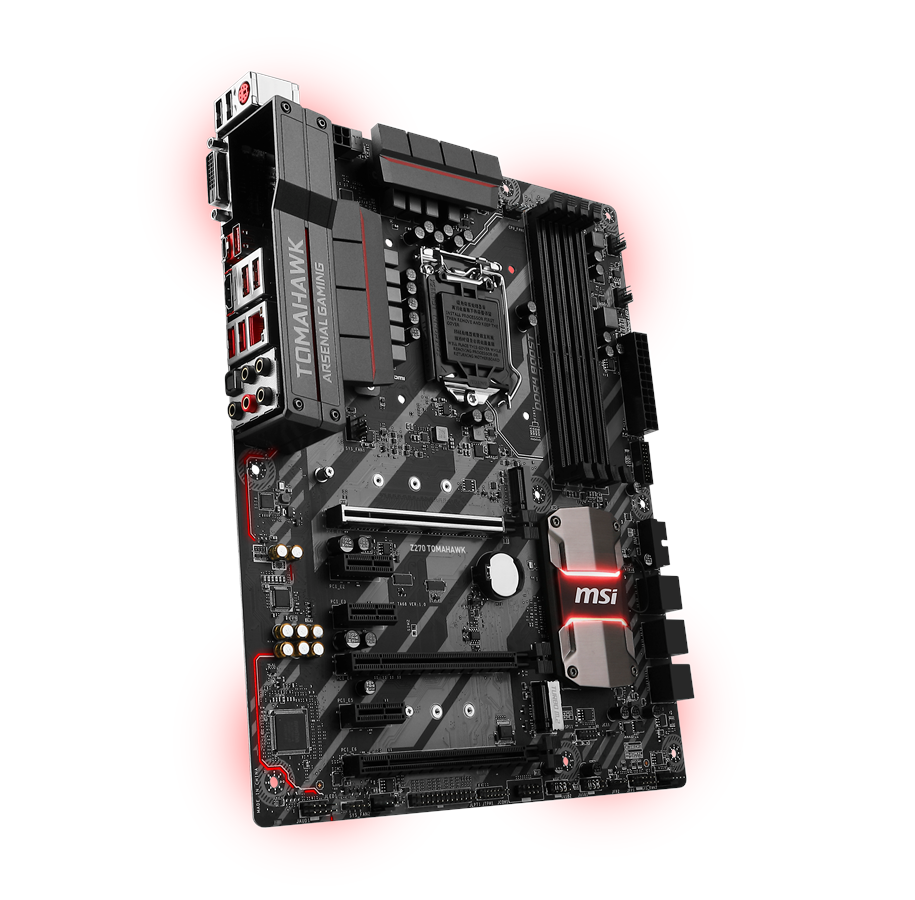 Emolevy - MSI Z270 TOMAHAWK Emolevy - Intel Z270 - Intel LGA1151 socket - DDR4 RAM - ATX - Z270 TOMAHAWK