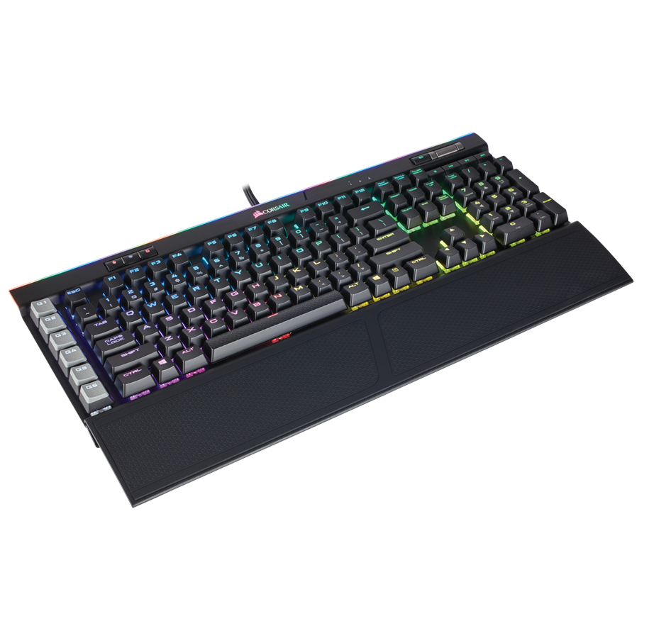 Näppäimistöt - Corsair Gaming K95 Platinum RGB MX Speed - ND - Pelinäppäimistö - Pohjoismainen - Musta - CH-9127014-ND
