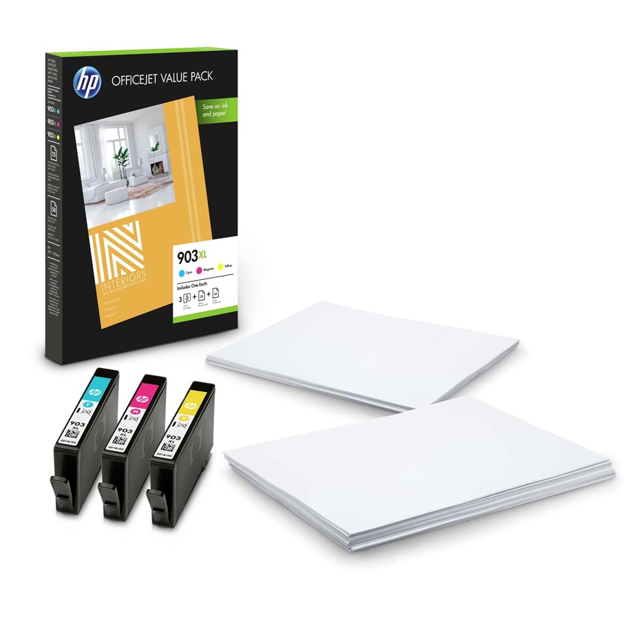 Mustepatruunat, värikasetit ja lisävarusteet - HP 903XL / 1CC20AE Officejet Value Packs - 1CC20AE
