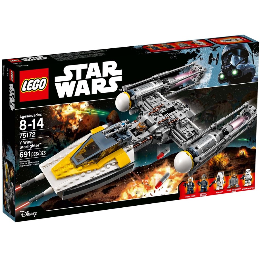 LEGO®  - LEGO Star Wars 75172 75172 Y-siipinen tähtihävittäjä™ - 75172