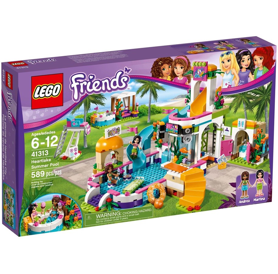 LEGO®  - LEGO Friends 41313 41313 Heartlaken kesäuima-allas - 41313