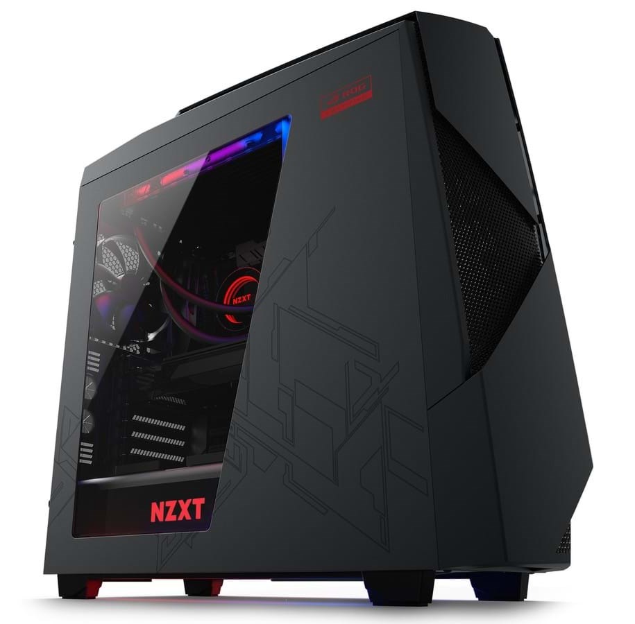 Kotelot - NZXT Noctis 450 - ROG edition - Kotelot - Miditower - Musta - CA-RO450-G1