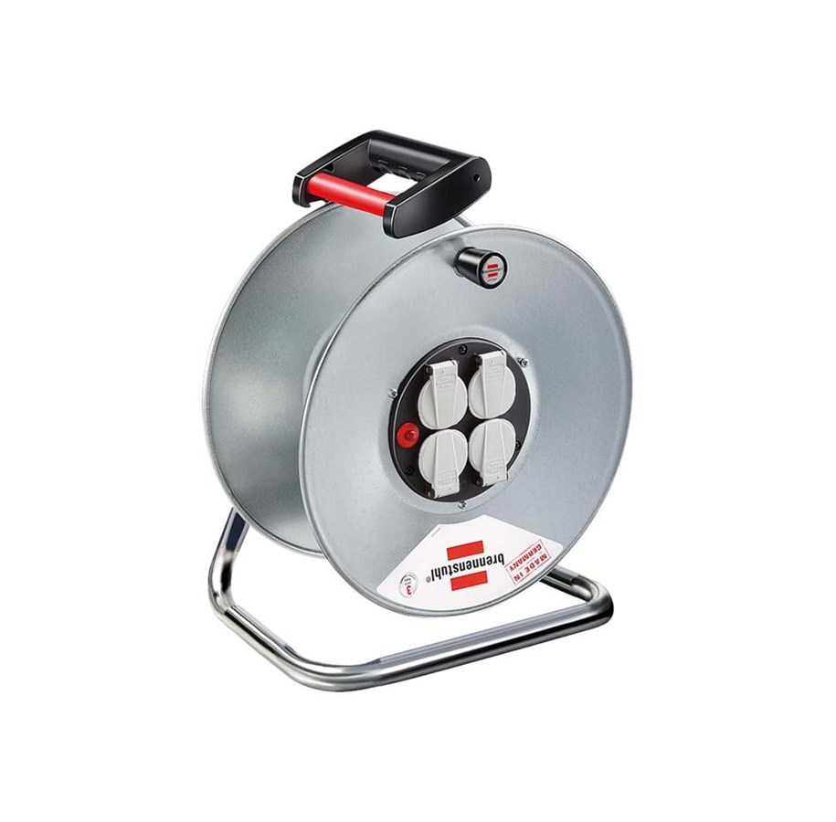 Virtakaapelit (ulkoinen) - Brennenstuhl Garant S 4 cable reel without cable - 1198510