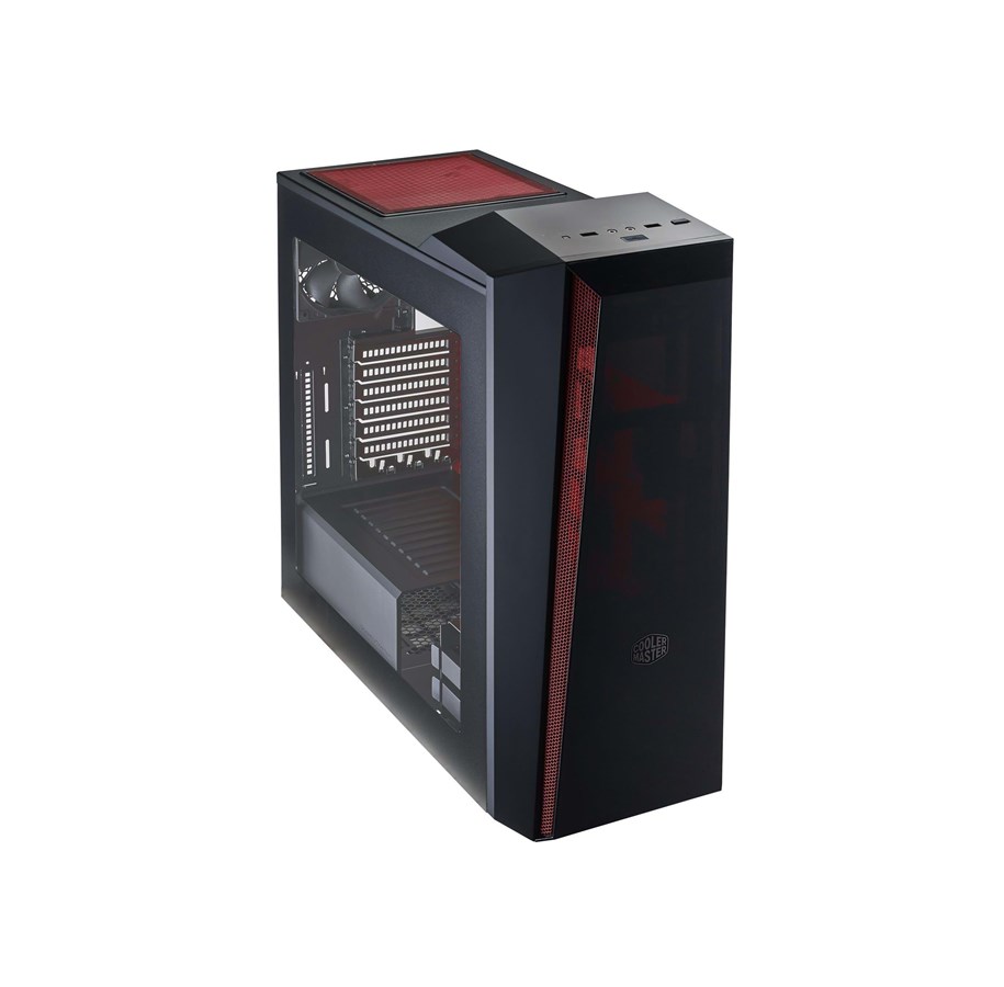 Kotelot - Cooler Master MasterBox 5t - Kotelot - Miditower - Punainen - MCX-B5S3T-RWNN