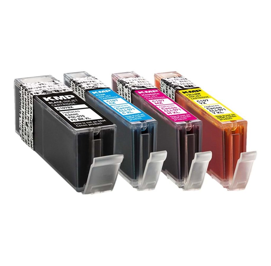 Mustepatruunat, värikasetit ja lisävarusteet - KMP MULTIPACK C107PIXV -pakkaus - 1567,0050