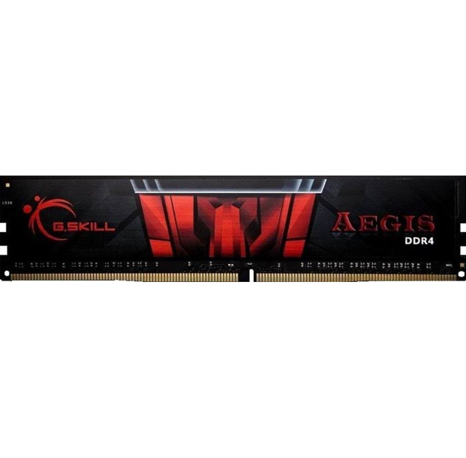 RAM - G.Skill AEGIS DDR4-2800 - 8GB - CL17 - Single Channel (1 pcs) - Intel XMP - Musta - F4-2800C17S-8GIS