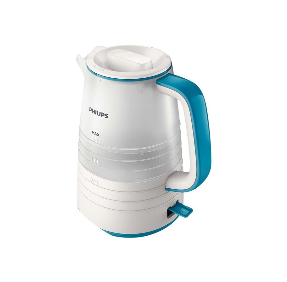 Vedenkeitin - Philips Vedenkeitin HD9334/11 Daily Collection - Tähtivalkoinen / Karibian-sininen - 2200 W - HD9334/11