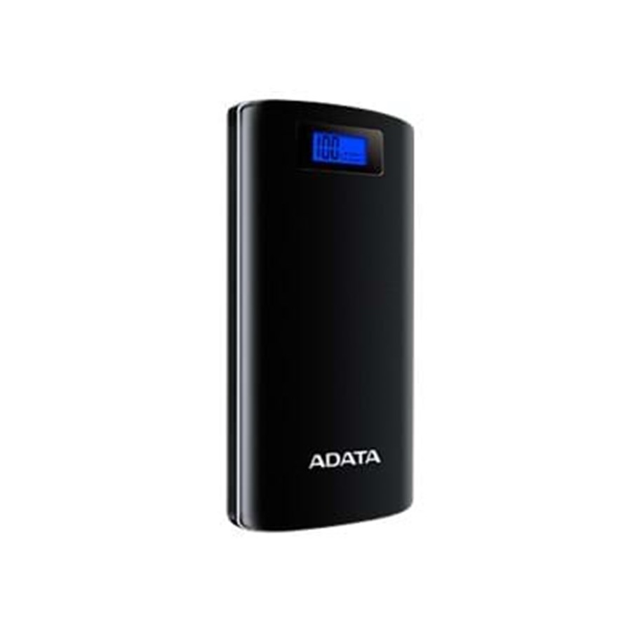 Powerbank - A-Data ADATA P20000D Powerbank - musta - 20000 mAh - AP20000D-DGT-5V-CBK